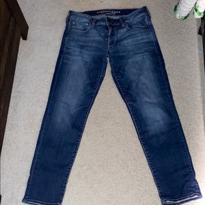 american eagle super stretch skinny jeans size 8